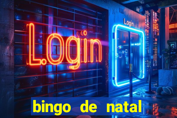 bingo de natal para imprimir gratis