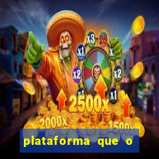 plataforma que o buzeira joga