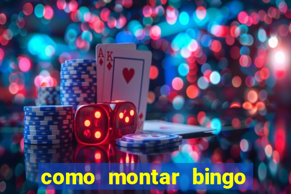 como montar bingo brinquedos toia