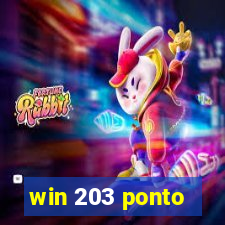 win 203 ponto