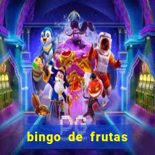 bingo de frutas para imprimir pdf