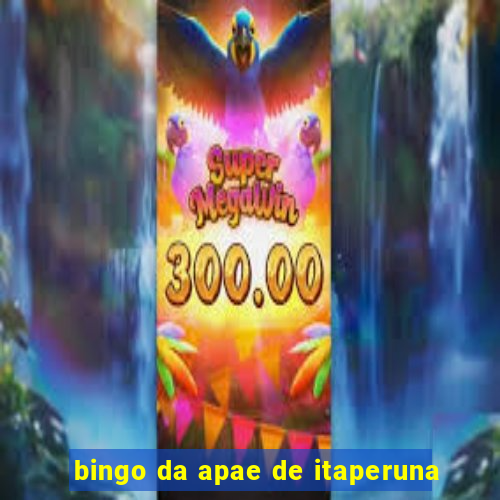 bingo da apae de itaperuna