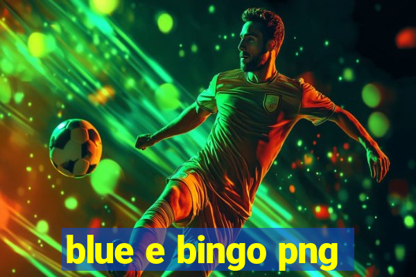 blue e bingo png