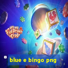 blue e bingo png