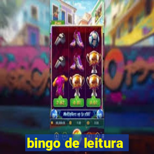 bingo de leitura