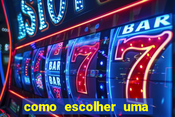 como escolher uma boa cartela de bingo