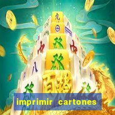 imprimir cartones de bingo