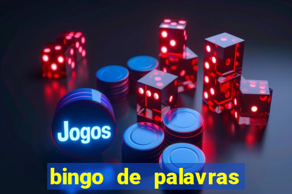 bingo de palavras de natal