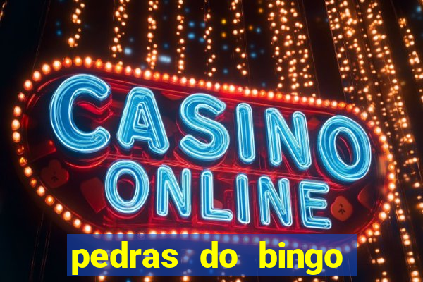 pedras do bingo para imprimir