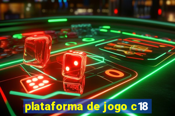 plataforma de jogo c18