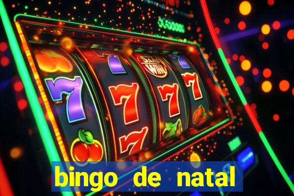 bingo de natal para imprimir gratis