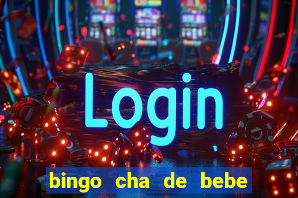 bingo cha de bebe cartelas para imprimir