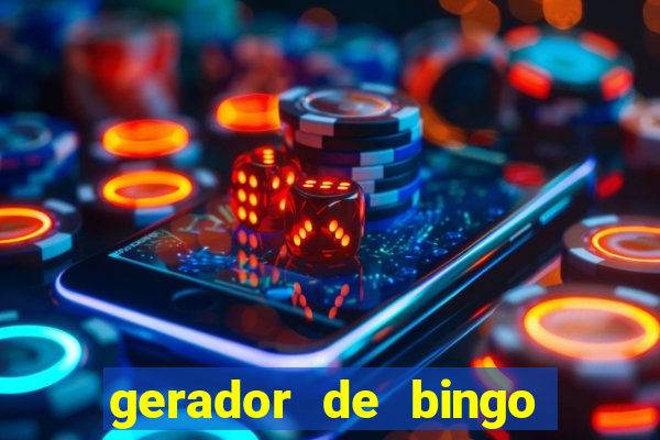 gerador de bingo cha de bebe