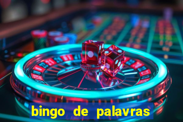 bingo de palavras de natal