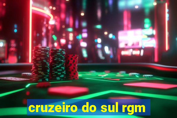 cruzeiro do sul rgm