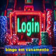 bingo em casamento