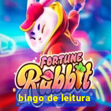 bingo de leitura