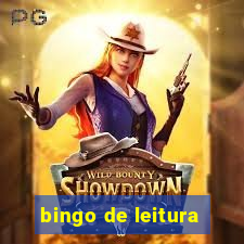 bingo de leitura