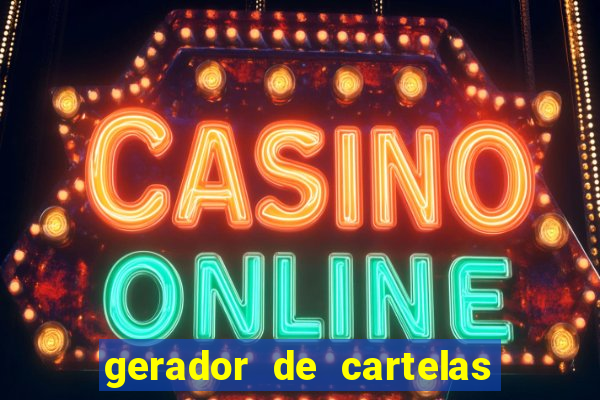 gerador de cartelas de bingo 1 a 99