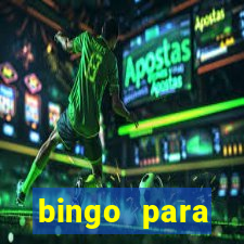 bingo para despedida de solteira para imprimir