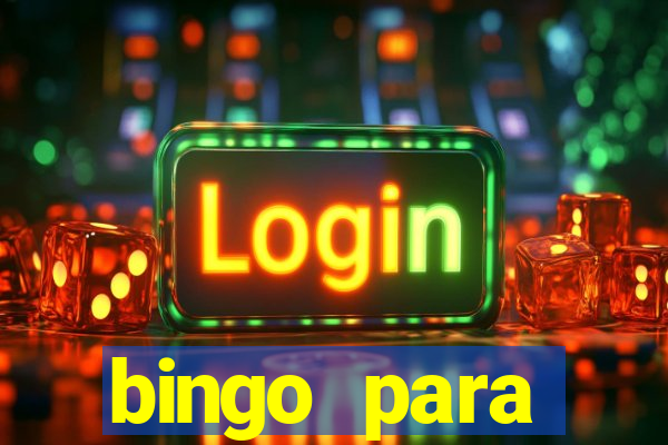 bingo para despedida de solteira para imprimir