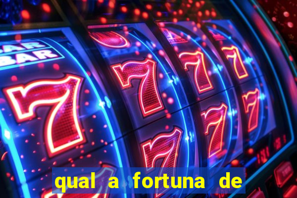 qual a fortuna de mari maria